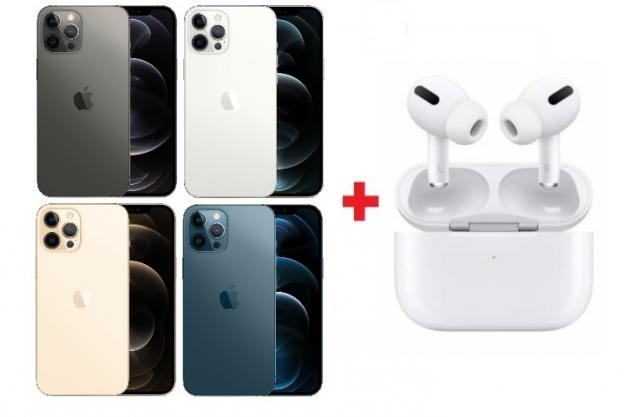 Apple iPhone 12 Pro (256G) 6.1吋三眼 + AirPods Pro 藍芽耳機